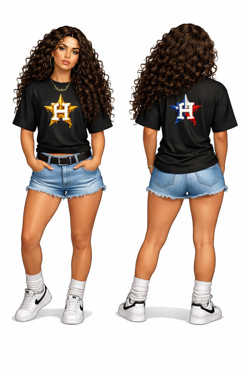 HTX DRIPED DIFF. COLOR STARS